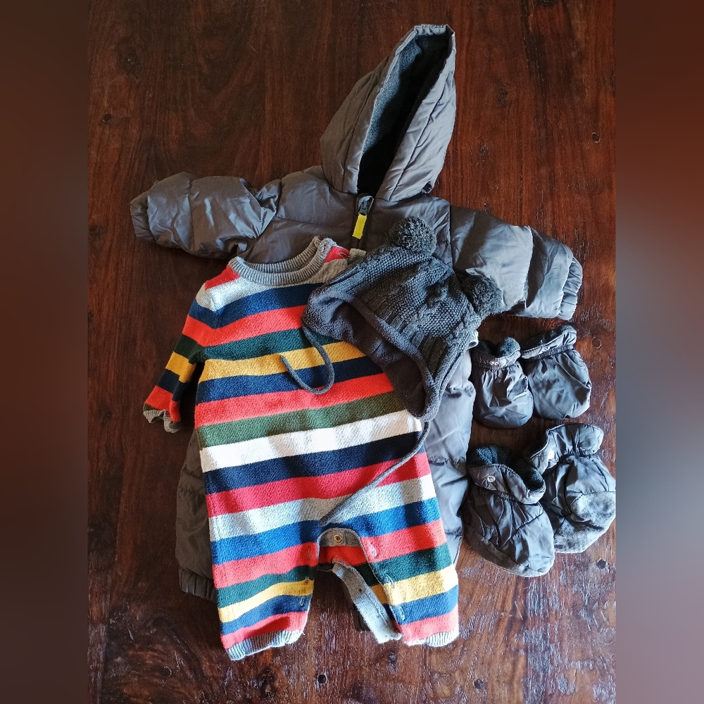 Gap Baby Winter Bundle, 0-6 mos
